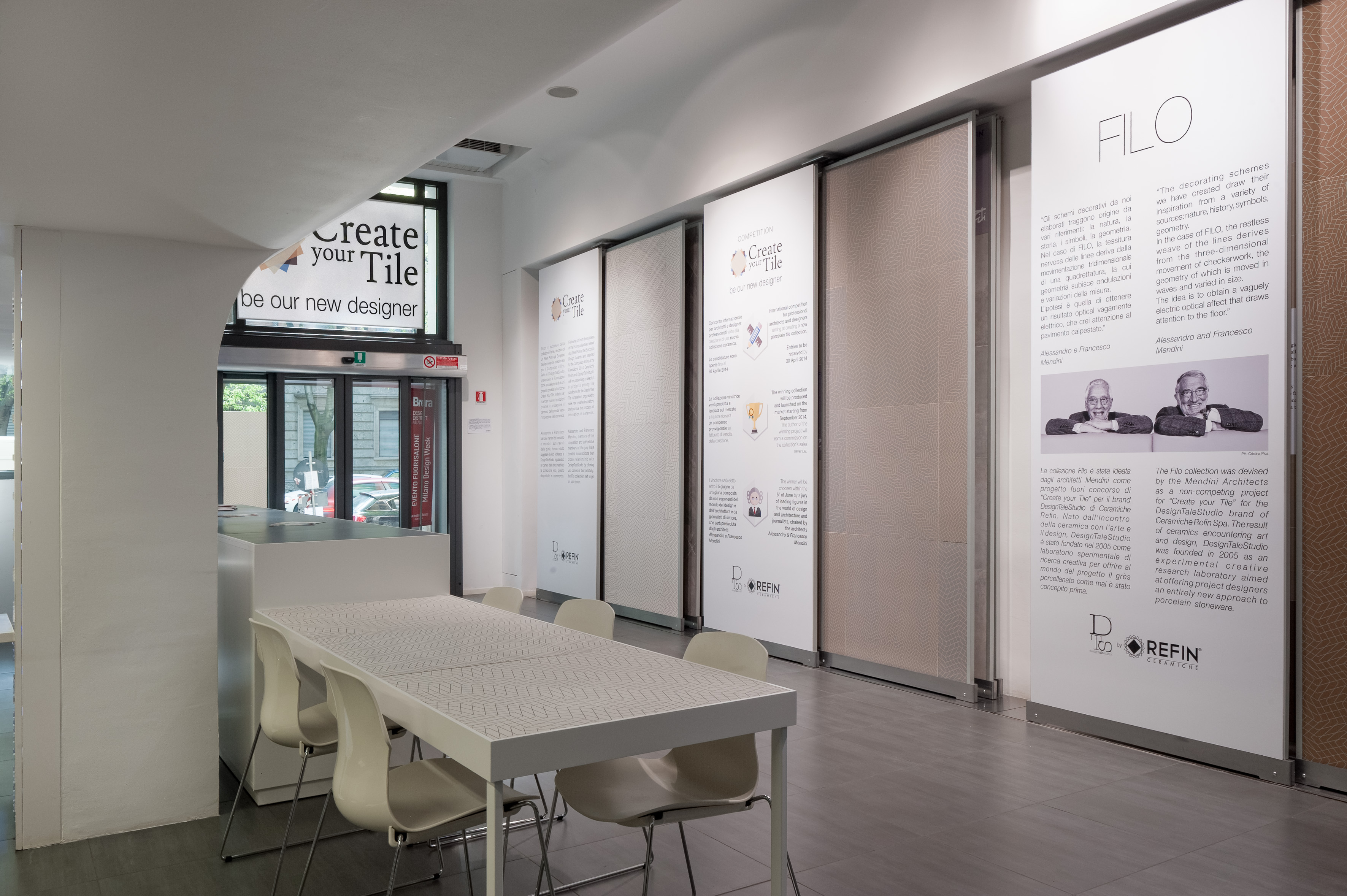 建立您的 Tile,Refin Studio – Fuorisalone 2014